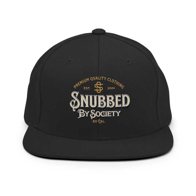 Snubbed By Society Snapback Hat