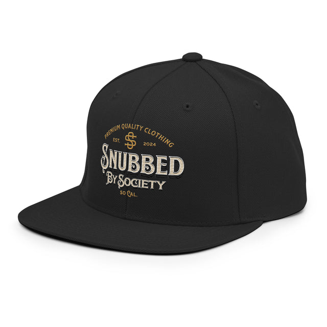 Snubbed By Society Snapback Hat