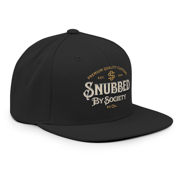 Snubbed By Society Snapback Hat