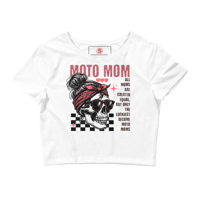 Moto Mom Crop Top - Snubbed By Society