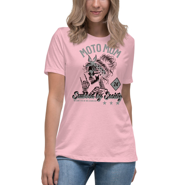 Moto Mom - Snubbed By Society T-Shirt