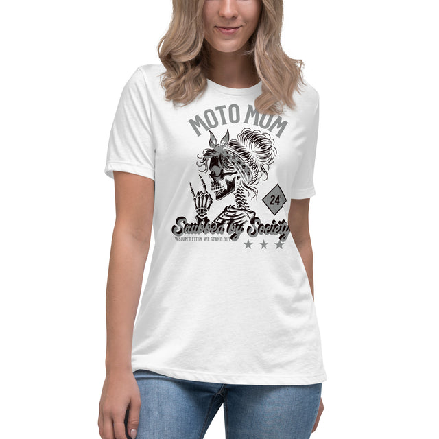 Moto Mom - Snubbed By Society T-Shirt