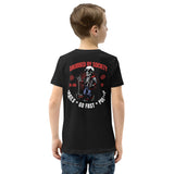 Trails Go Fast Pull Up Youth T-Shirt