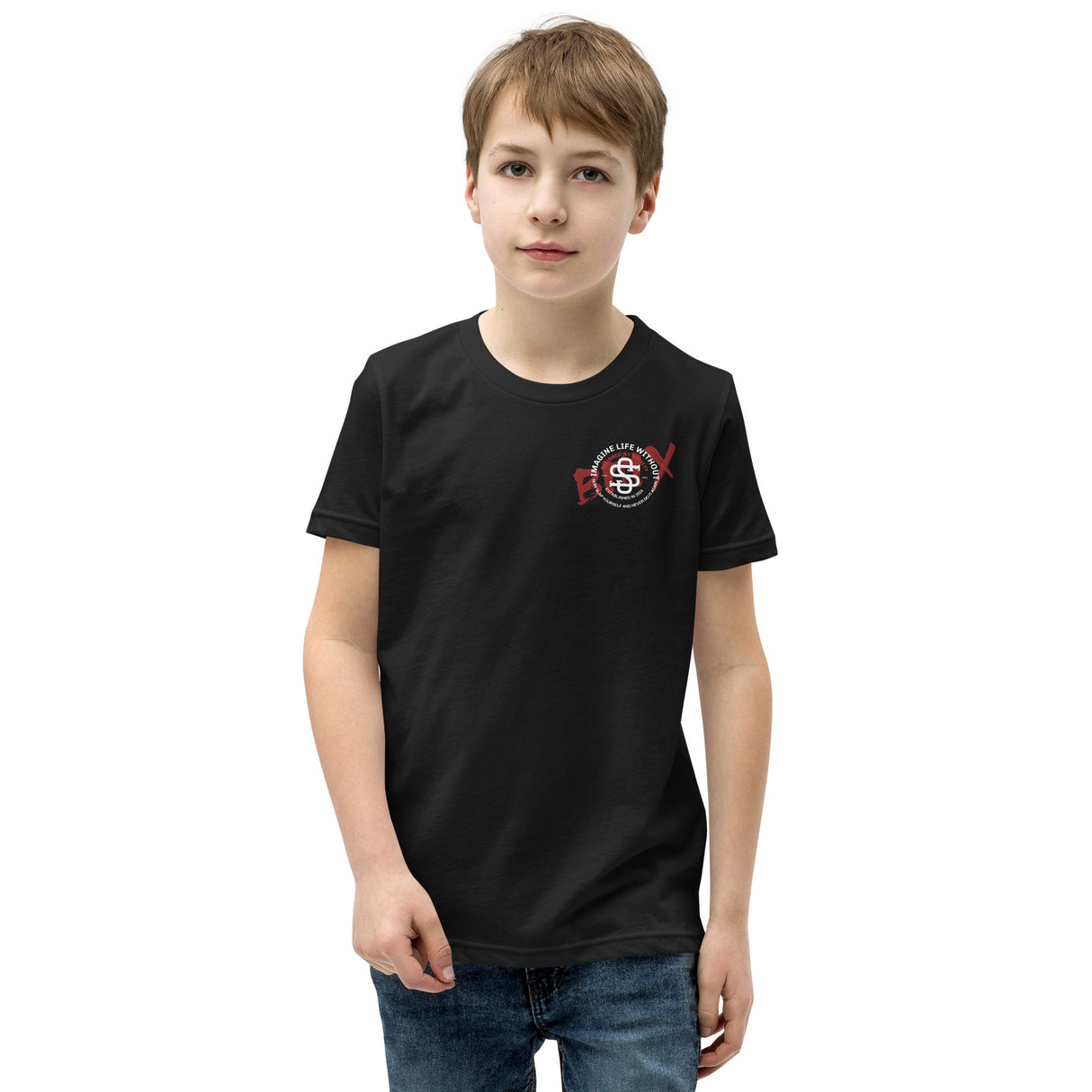 Trails Go Fast Pull Up Youth T-Shirt